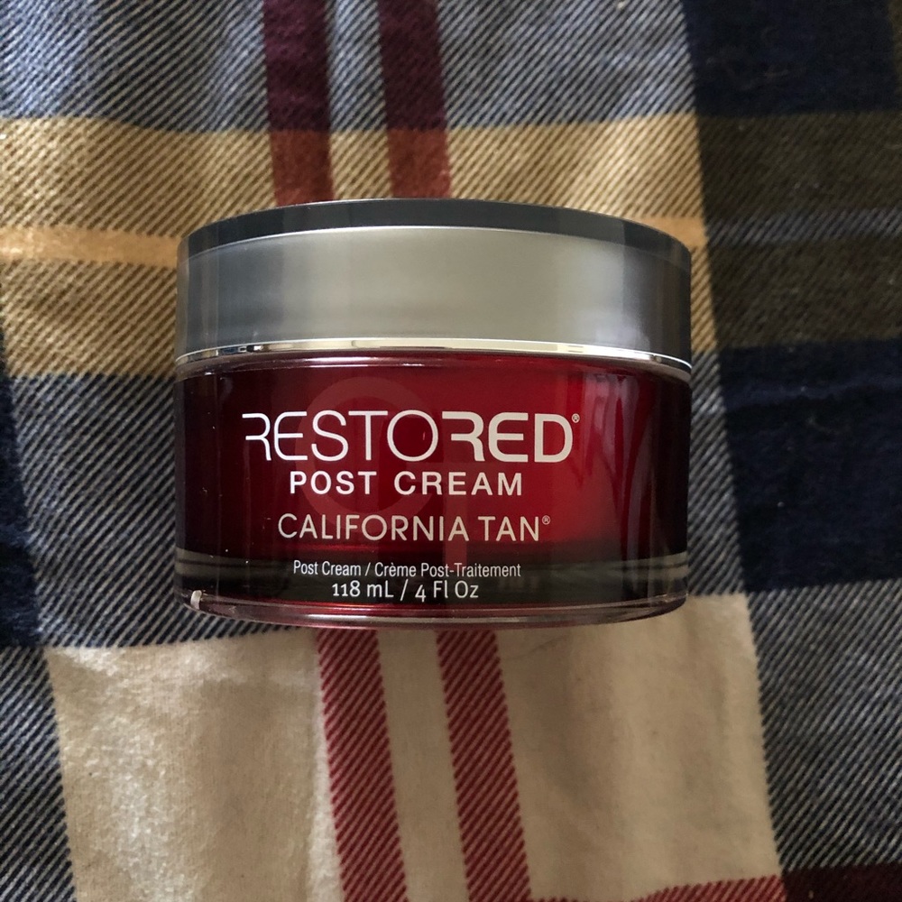 Red-light therapy restored post cream